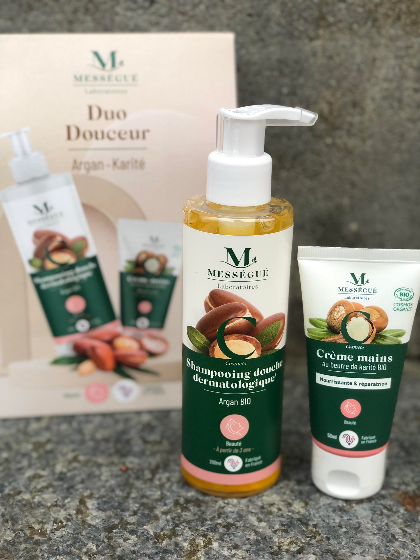 Dobbelt argan - brusesæbe og håndcreme