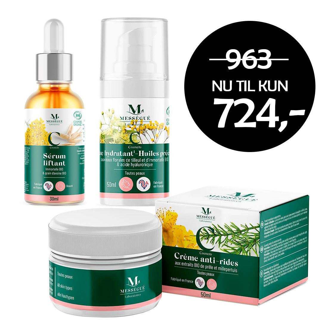 Maurice Mességué | Anti-rynke + Lifting Serum + Fugtgivende Maske