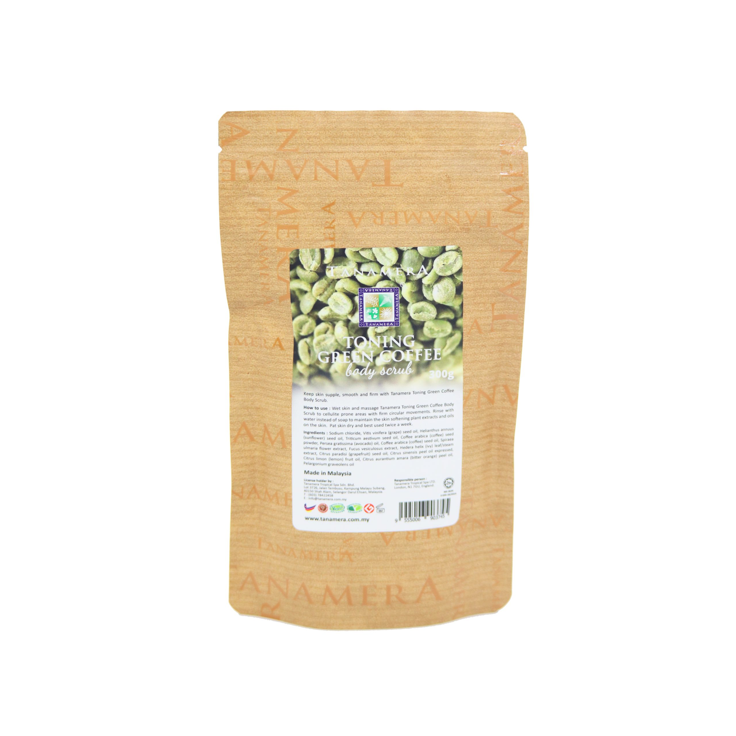 Tanamera Green Sugar Scrub