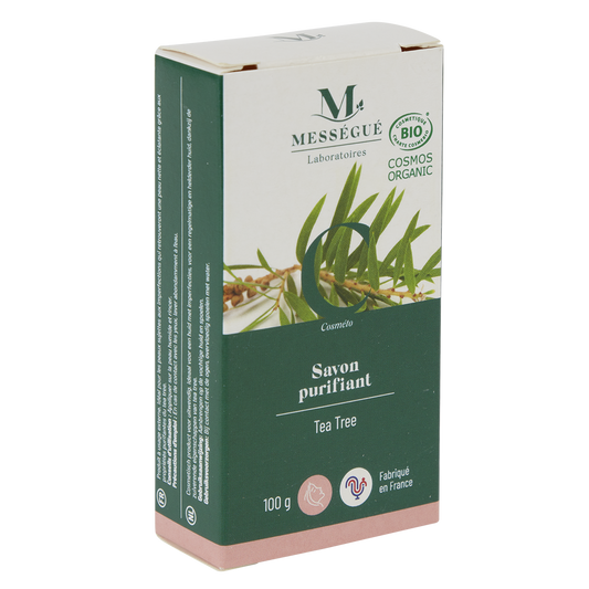 Maurice Mességué Økologisk Tea Tree rensende sæbe 100g.