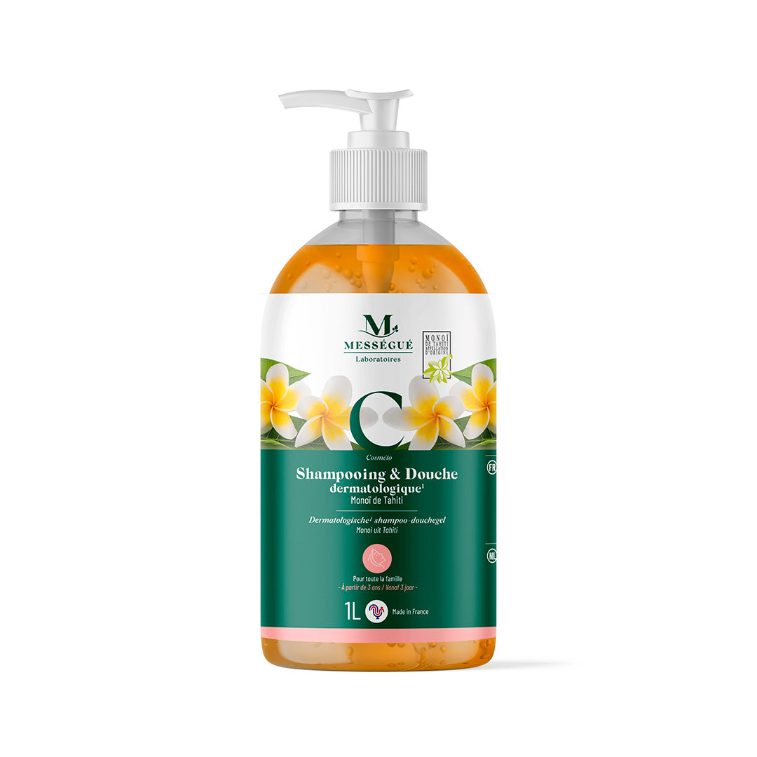 Maurice Mességué Shampoo med økologisk Jernurt (Krop & Hår) 1 liter