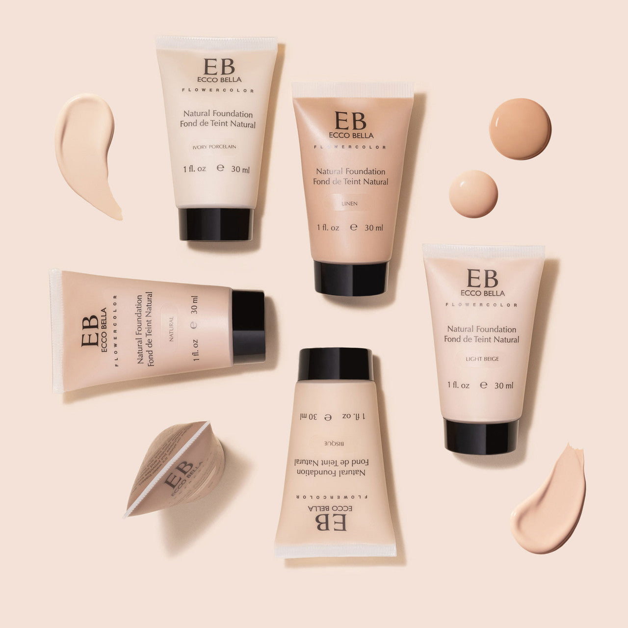 Ecco Bella Foundation (Vegansk) 30ml