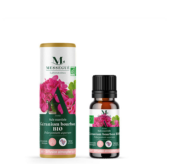 Maurice Mességué "Geranium" økologisk æterisk olie 5 ml