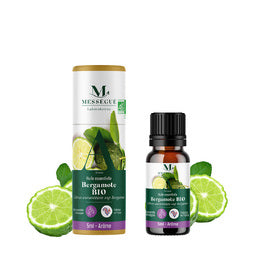 Maurice Mességué "Bergamot" økologisk æterisk olie 10 ml – officielt produktfoto