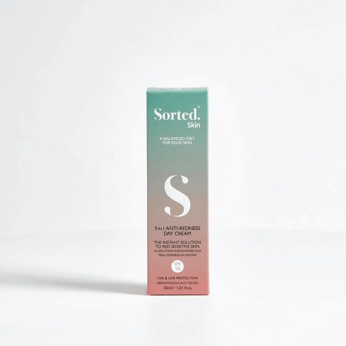 Sorted Skin - 5 i 1 Anti-Rødme dag creme